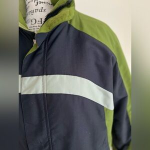 LL Bean Boys Winter Ski Jacket in Green — Boys Size Large